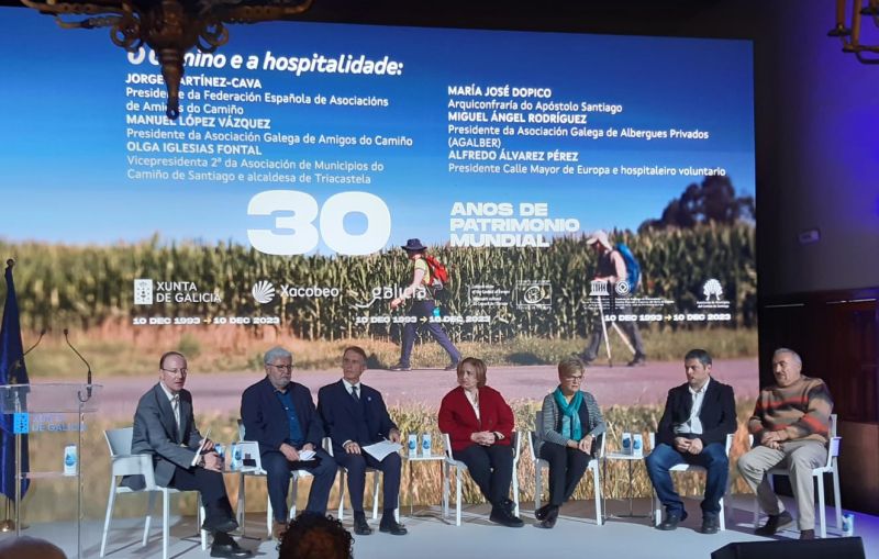 Celebración del 30 aniversario de Patrimonio Mundial del Camino de Santiago.