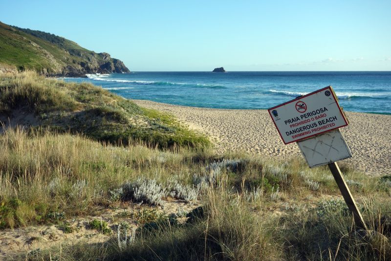 La playa de Mar de Fóra, un bello escenario para contemplar la puesta de sol sin meterse en el agua.