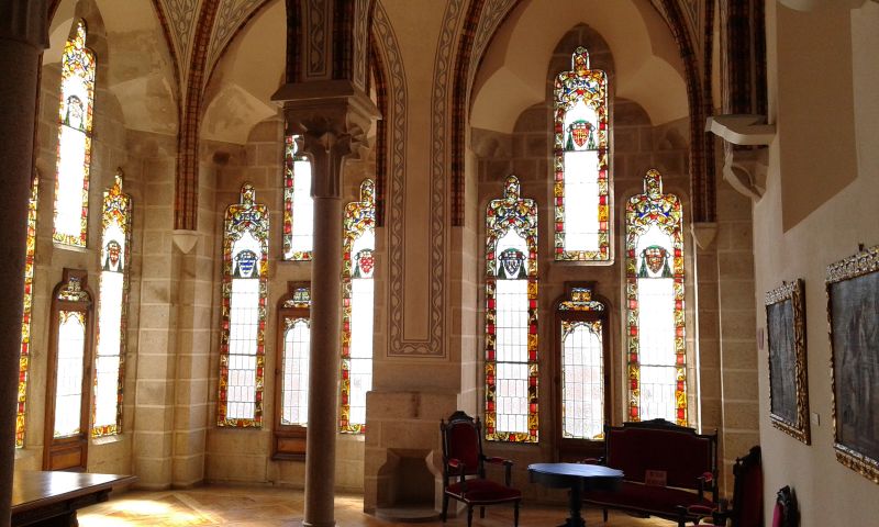 Interior del Palacio Episcopal de Astorga.