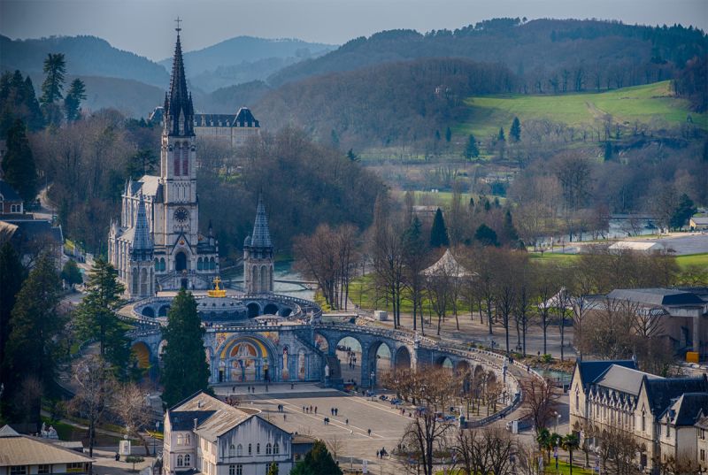 Santuario de Lourdes, Camino del Piamonte